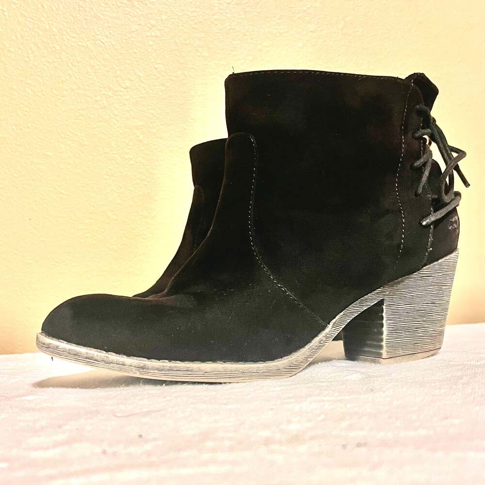 Rocket‎ Dog Size 8 Yolanda Black Western Booties ankle boots strappy